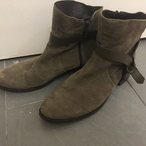 Charles David Suede Ankle Boots